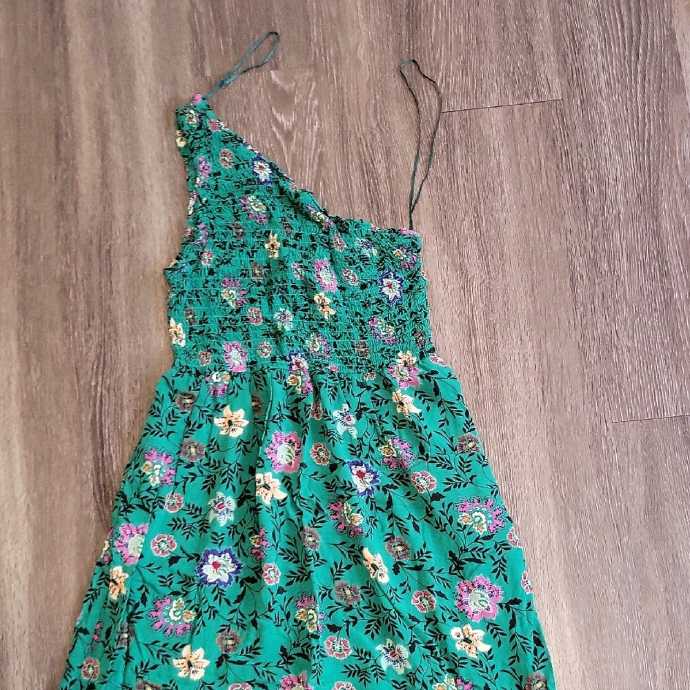 Knox Rose Teal Floral Dress